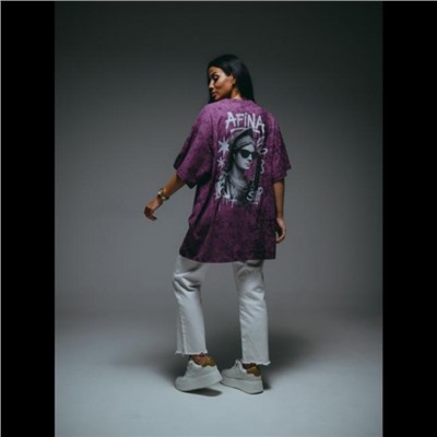 Футболка Ирбис (Баклажан варёнка)