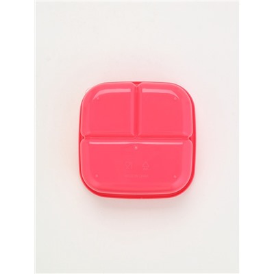 Ланч - бокс квадратный с секциями и ложкой «Единорог», 400 мл