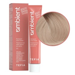 TEFIA  Ambient 10.8 Перманентная крем-краска для волос / Экстра светлый блондин коричневый, 60 мл 22206