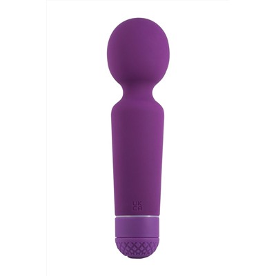 Фиолетовый wand-вибратор - 15,2 см.
