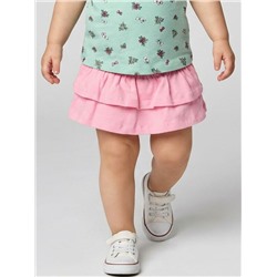 Юбка-шорты детские трикотажные для девочек