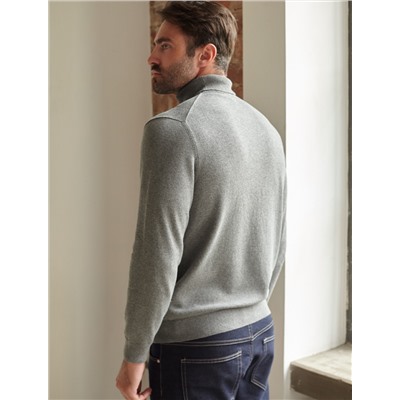 Свитер из хлопка с нейлоном