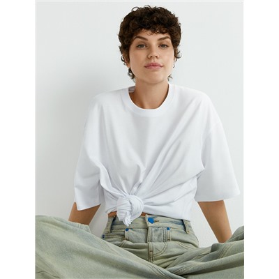 Omsa Футболка OmT_D1302 Футболка женская OVERSIZE, CO