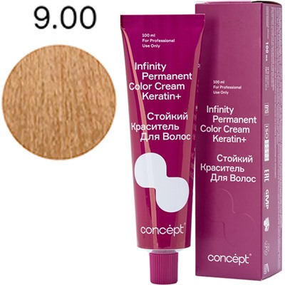 CONCEPT Infinity Стойкий краситель для волос 9.00 Светлый блондин интенсивный 100 мл