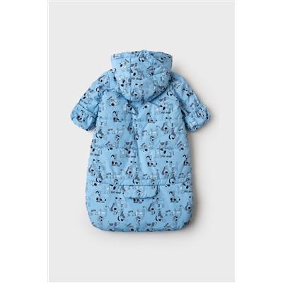 Конверт детский текстильный с полиуретановым покрытием для мальчиков PLAYTODAY, 1240662