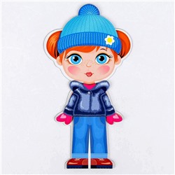 Обучающая игра Магнитные истории «Одевашки. Лиза»