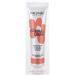 Корея Monic Beauty Румяна кремовые для лица Glow Up! Cream Blush Cheek&Lip Tiinge тон 01 Hope