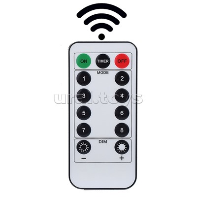 Электрогирлянда-занавес Роса, 3*3м, 300 ламп, USB, пульт, цветная