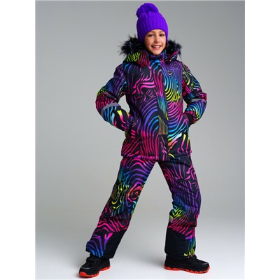 Комплект текстильный с полиуретановым покрытием для девочек: куртка, брюки