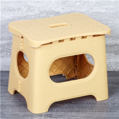 Табурет складной 24x18x20 см АКЦИЯ / A267-017 /уп 40/ пластик