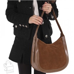 Сумка женская кожаная 7230BDAA brown Baidou