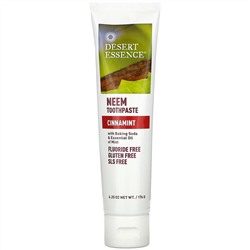 Desert Essence, Натуральная зубная паста с нимом, Cinnamint, 6,25 унции (176 г)