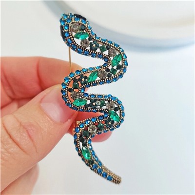 Брошь ЗМЕЙКА