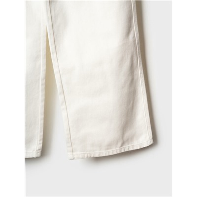 Брюки текстильные джинсовые для девочек