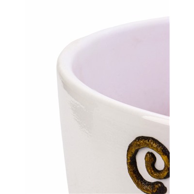 Горшок для цветов «Вечер», керамика, с поддоном, набор 4 шт.: 400 мл, 1 л, 2.5 л, 5 л