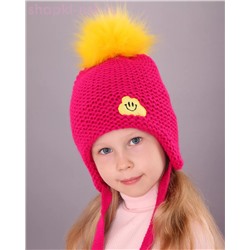 18-87-L Шапка для девочки флис (48-50)