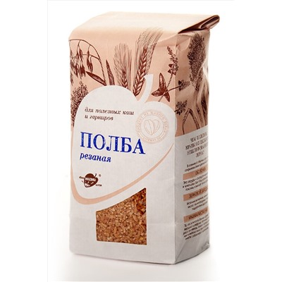 Полба зерно резаное 500г ЭКОПРОДУКТЫ, 1189273