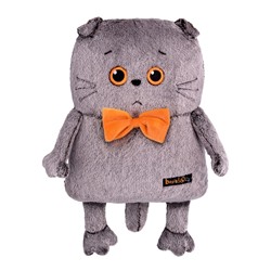 Мягкая игрушка «Кот-подушка в маске для сна», 34 см, МИКС