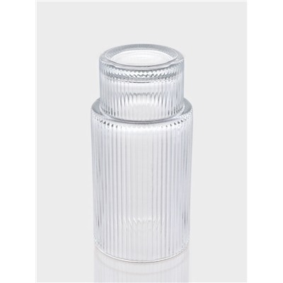 Набор стаканов «Грани», 450 мл, с золотой отводкой, 6 шт., стекло, прозрачный