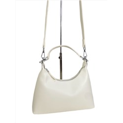 Женская сумка из искусственной кожи, цвет белый