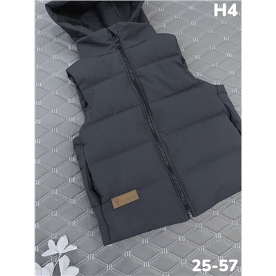 Жилет H4 т.серый
