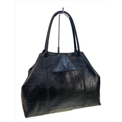 Женская сумка из натуральной кожи, цвет черный