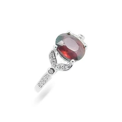Кольцо из серебра рубин корунд, SL-RIC74