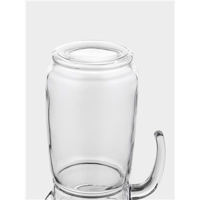 Кувшин Paşabahçe «Акватик», 1650 мл, акриловая крышка, стекло, прозрачный
