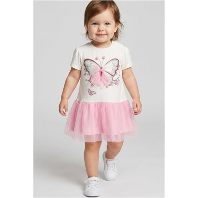 Платье детское трикотажное для девочек PLAYTODAY, 1240055