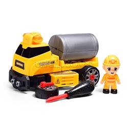 Конструктор-машина с отверткой, в коробке