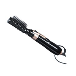 Фен-щётка Luazon LFS-02, 1400 Вт, 2 скорости, 4 насадки, чёрная