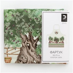 Фартук «Этель: Olivia» 70×60 см, 100% хлопок, саржа 190 г/м²