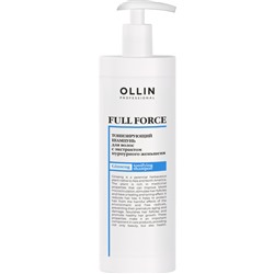 OLLIN FULL FORCE Тонизирующий шампунь с женьшенем против выпадения волос 400 мл