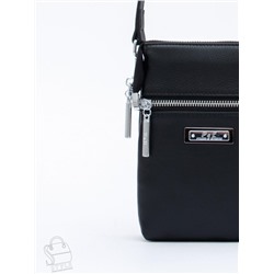 Сумка женская кожаная 0782CH black Polina&Eiterou  в Новосибирске