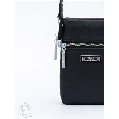 Сумка женская кожаная 0782CH black Polina&Eiterou  в Новосибирске