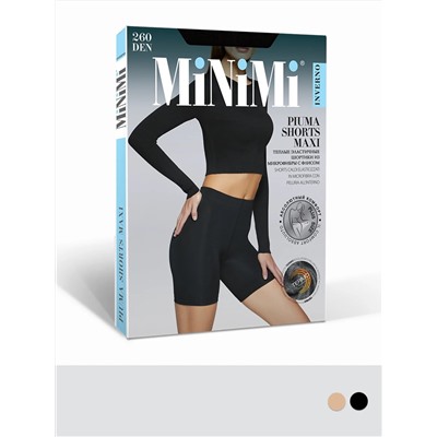 Minimi Шорты PIUMA 260 shorts MAXI (шортики микрофибра с флисом)