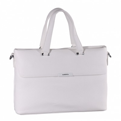 Сумка 593362 white Velina Fabbiana-Safenta