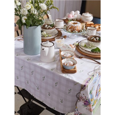 Скатерть Этель «Уютная пасха» 110×147 см, 100% хлопок, саржа 190 г/м²