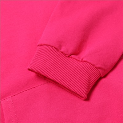 Толстовка для девочек НАЧЕС, цвет фуксия, рост 152