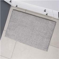 Коврик для дома LaDо́m, букли, плотность 1100 г, 50×80 см, серый
