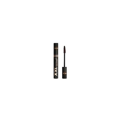 LUX visage  Тушь XXL Коричневая - Эффект накладных ресниц /10 Золотые полосы