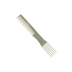 Dewal Расчёска рабочая для начеса с пластиковой вилкой / Эконом OLIVE CO-6505OLIVE,19 см KRISTALLER, 1109538