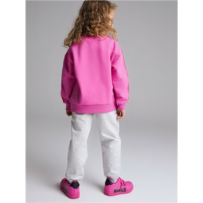 Комплект трикотажный для девочек: толстовка, брюки