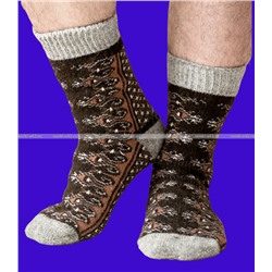 5 ПАР - Носки мужские шерстяные