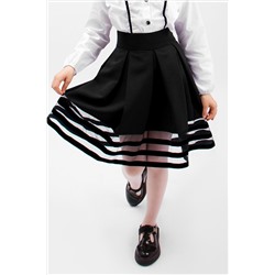 Юбка для девочки с бархатной отделкой SP0109 НАТАЛИ, 907912