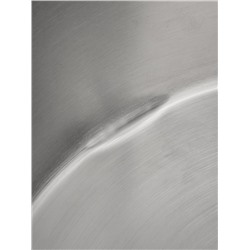 УЦЕНКА Кастрюля 25 л, толщина 0.8 мм, дно, 201 сталь, с крышкой, d=36 см, h=24 см
