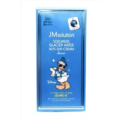 Jmsolution Охлаждающий солнцезащитный крем / Edelweiss Glacier Water Alps Moist Suncream Snow SPF50+/PA++++ Disney Donald Duck, 50 мл KRISTALLER, 1109976