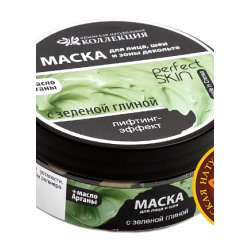 Лифтинг маска с Зеленой глиной для жирной кожи