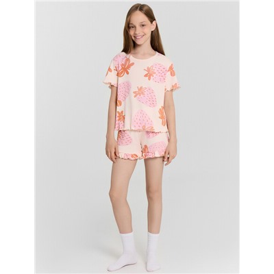 КОМПЛЕКТ ДЛЯ ДЕВОЧЕК (ФУТБОЛКА, ШОРТЫ) 567751