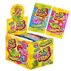 Взрывная карамель с игрушкой и татуировкой "Приколисты. Жми Меня" 1г*30шт